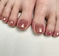 【Foot】フットミラーorオーロラネイル(ベースカラー込み)