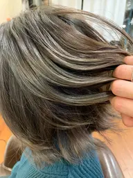 ⭐️大人気⭐️ハイライト×ハイ透明感カラー