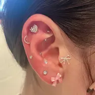 韓式まつげパーマ×耳つぼジュエリー💎✨