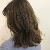 髪を傷めずサラサラに😊⭐︎オイルカラー＋似合わせカット＋超音波アイロン×トリートメント⭐︎