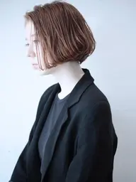 【時短髪質改善】カット＋透明感フルカラー＋超音波ケアプロAMASIAトリートメント