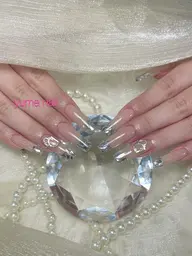 【オフあり】長さ出し10本.デザイン持ち込み.10本アート💅パーツ&ストーンつけ放題