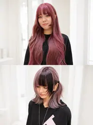 カット+ダブルカラー+セクションカラー+トリートメント