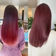 《ケアカラー》➕《保護トリートメント》