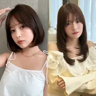 【当日限定‼️】ワンカラー➕似合わせカット➕高保湿トリートメント🫧口コミ>超音波アイロン、ナノスチーム付き🌿