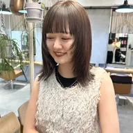 前髪、お顔周りポイント縮毛矯正＋前髪カット