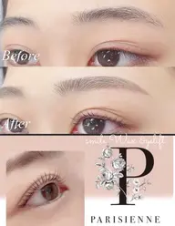 【眉WAX脱毛一回付き】美眉スタイリング&パリジェンヌラッシュリフト