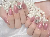 🍄ワンカラー/ラメグラ+2個大きいパーツ