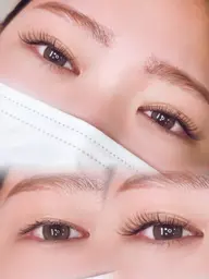 お試し🎵Led💡フラットラッシュ120本　オフ、アイパック付