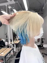 カット＋インナーブリーチ＋カラー