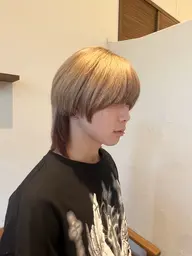 【韓国 style menu🦋】メンズカット＋1ブリーチカラー＋カラー