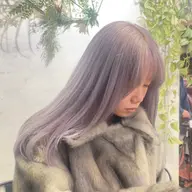 【リクエスト予約限定✨】2ブリーチ込み🫶✨ケアブリーチ付き✨カット+エフェクトブリーチ+髪質改善カラー