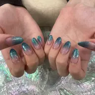 〔オフなし〕ワンカラー、ラメグラデーション✨🌊