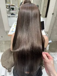 メンテナンスカット＋ブリーチ無しダブルカラー＋うる艶TR🐶［透明感出したい方おすすめ！］