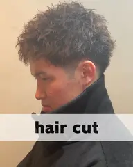 メンズヘアセット