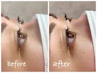 下まつげパーマ👀✨