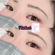 🩶ᩚオフあり!!【フラットラッシュ80​〜​100本】※付け足し不可【八王子/まつエク】🩶ᩚ