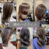 外国人風ハイライトカラー＋コーティングTR     (※カット追加希望の方+3300円 別担当者)