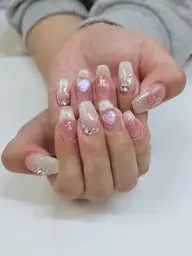 【オフケア込】持ち込みOK♪パーツ・アートやり放題〈150分〉