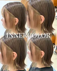 💛【レディース限定】インナーケアブリーチ+カラー