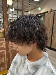 メンズマッシュヘア限定💫ツイストスパイラルパーマ＋カット💫