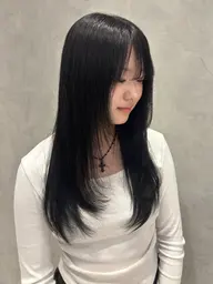 ADMIOカラー+ケラチン保護トリートメント¥4500