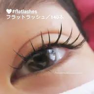 🧚濃いめ🤍【フラットラッシュ】120本(コーティング込み)