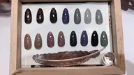 🦋話題のフラッシュネイル入荷しました💅片手フラッシュネイル＋片手ジェルワンカラー／マグネットワンカラー🦋オフ込み