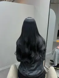 【🖤暗髪カラーしたい方🖤】ワンカラー＋集中トリートメント付💍✨️ブルーブラック/ダークグレージュ..