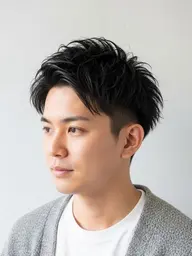 【レギュラーコース】カット+シェービング+頭皮ケアマッサージ 新規平日限定