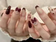 【自爪】人気NO．2持ち込みデザインベーシックアート☆100分(やり放題・持ち込み)