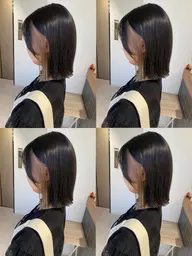 似合わせカット＋イヤリングカラー(ブリーチ込み)＋髪質改善トリートメント⭐️⭐️