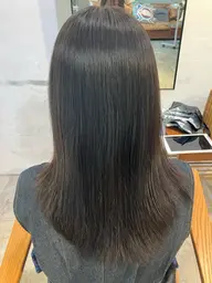 ノンダメージ縮毛矯正+トリートメント🫧