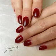 艶々もマットも大人気！ハンドジェルネイル♡ワンカラー（オフ有り別途一本¥100）