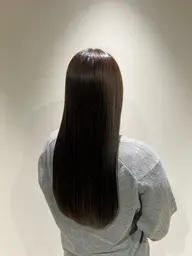 【ミニモ限定・今だけ30%off】✨つやさら縮毛矯正orストレート➕潤艶トリートメント✨　（炭酸シャンプー、ブロー付き）