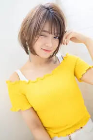 💛カット+低アルカリカラー+最新高級トリートメント《ロング料金無し》