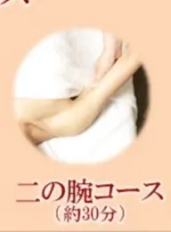 【ふり袖のような腕にさようなら】二の腕コース