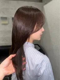 【艶髪＆癒し時間】ヘアカラー＋内部補修トリートメントスパ