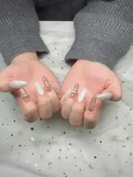 ハンドネイル定額アート2本まで／オフ込み／90分以内OK