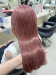 【人気NO.１】ケアブリーチを使ったブリーチありのダブルカラー➕クイックトリートメント