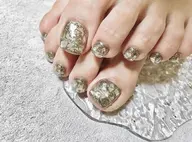 限定価格❤️‍🔥フット💅🏻持ち込み90分アート‼️オフ込み🍒（ワンカラーは1000円引き）