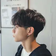 【メンズ限定クーポン】似合わせカット+ナチュラル系パーマ・ニュアンス・フェザー・シャドウ✂︎✨