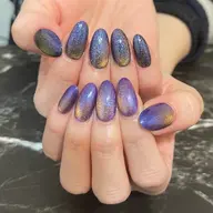 【癖爪矯正ジェルネイル】マグネットワンカラー(お好きな色何色でも◎)