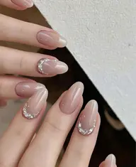 【定額】シンプル根元ビジュー