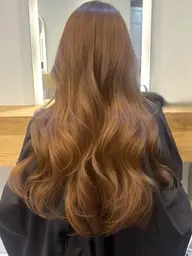 🍋最高の艶髪🍋🍃大人気✨レイヤーカット+髪質改善inケアカラー+TOKIO超音波トリートメント🕊️＋コテ巻き