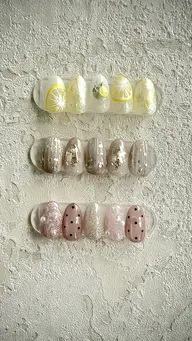 【何度でも同価格✨】今月のMonthlyデザイン❣️¥3,300(オフ・ケア込)💅 技術向上キャンペーン中
