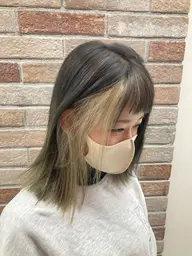 【ミニモ学割🌸】カット＋インナーカラー＋トリートメント¥8800※ロング料金なし⚠️施術時間120分​〜​⚠️