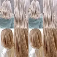 2回目以降でも✨️大歓迎✨️透明感抜群‼️🔆【Wカラー】【🫧ハイトーンカラー】🔆土日祝＋¥1,000