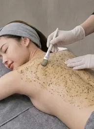 【open記念|4/20~30限定】ベーシックハーブピーリングBODY 1部位/剥離あり/モデリングパック付き