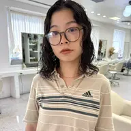 ニュアンスカジュアルパーマ＋似合わせカット